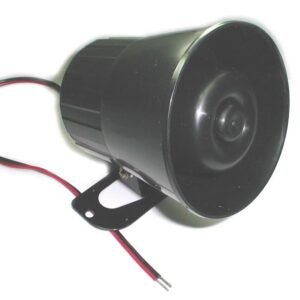 SIRENA MINI 12V 6 TONOS 20 WATT